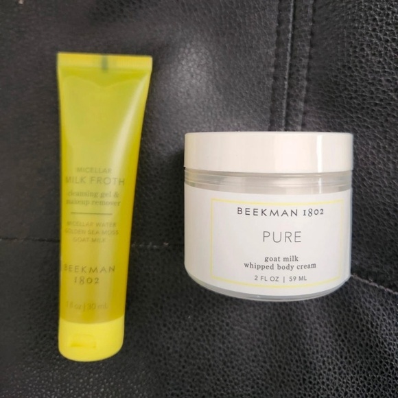 Beekman 1802 Other - Lot of 2 Beekman 1802 Goat Milk PURE Whipped Body Cream and Milk Froth Gel NEW